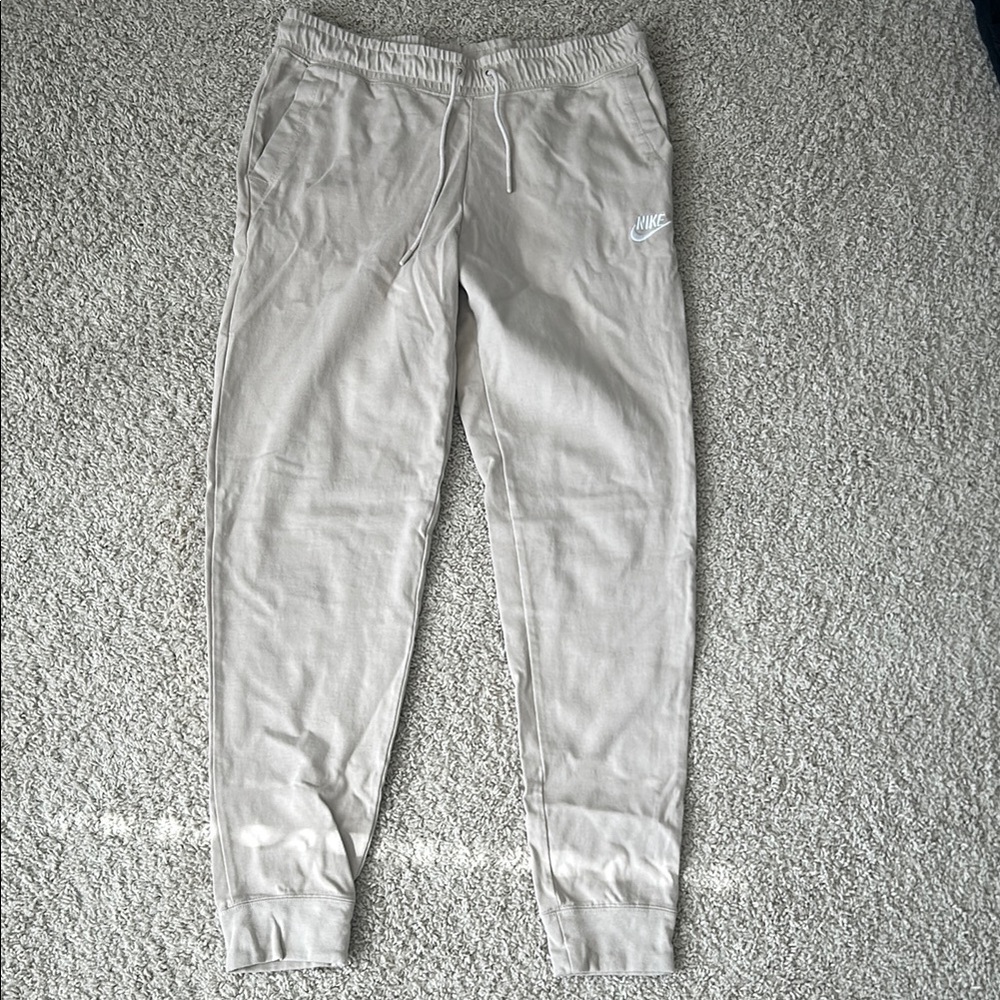 Nike Beige Jogger Pants